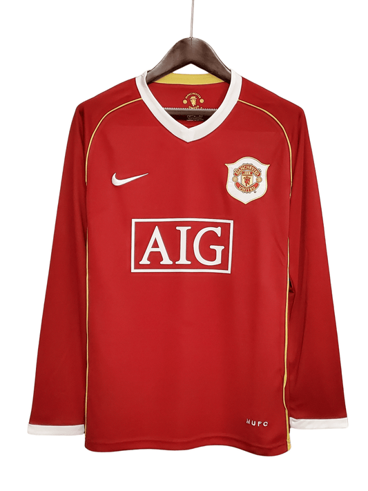 Manchester United Retro Jersey home 2006/07 - Long Sleeve