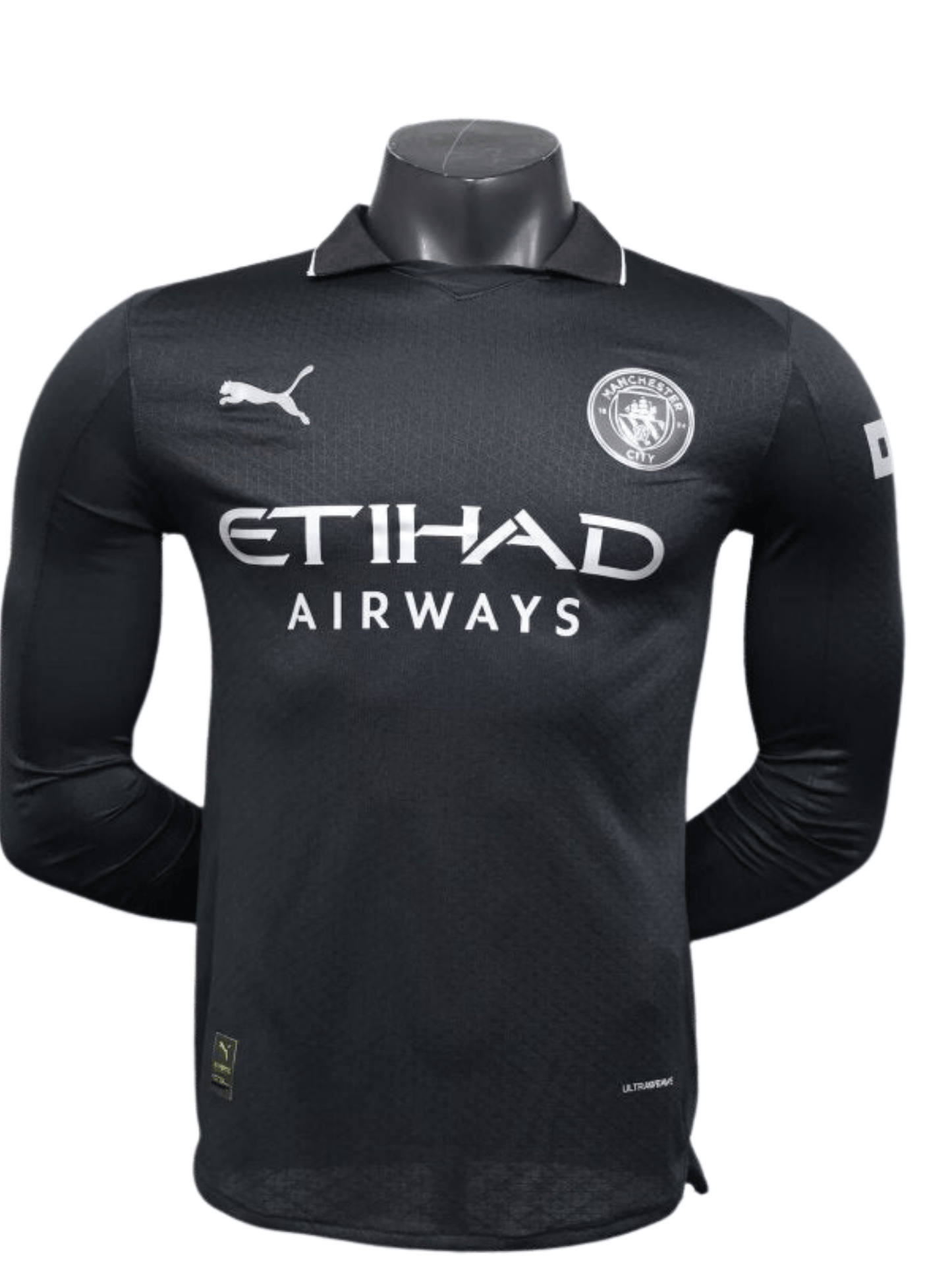 Manchester City Player Away Jersey 2025/26 Long Sleeve