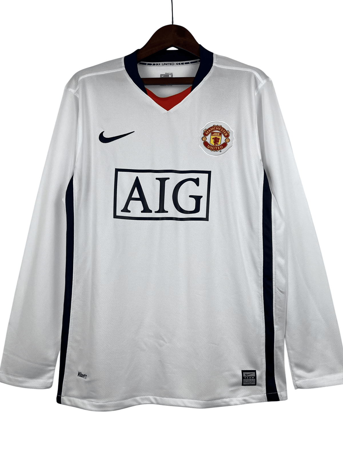 Manchester United Retro Jersey white 2007/08