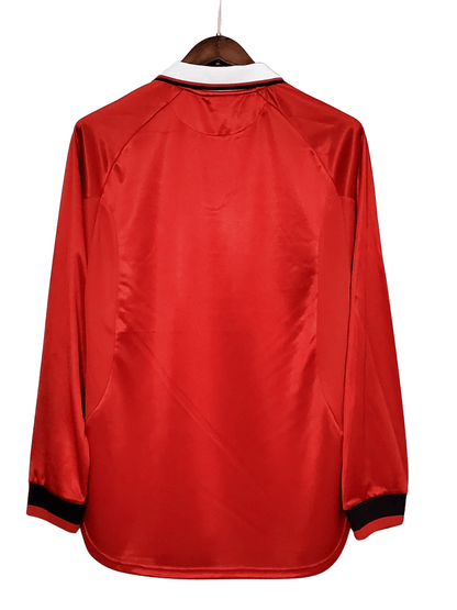 Manchester United Retro Jersey home 1999/00 -  Long Sleeve