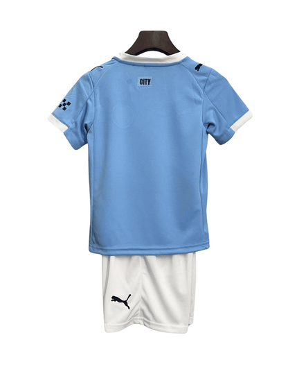 Manchester City 2025/26 home Kit Kids