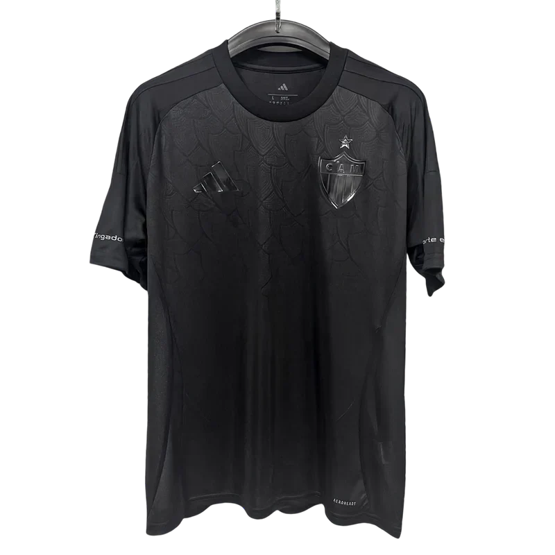Atlético Mineiro All Black Jersey 25/26 - Fan Version