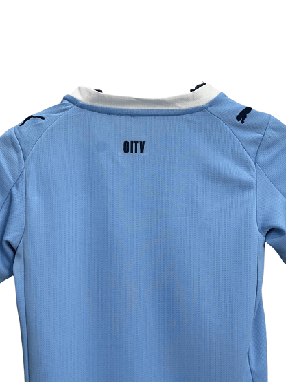 Manchester City 2025/26 home Kit Kids