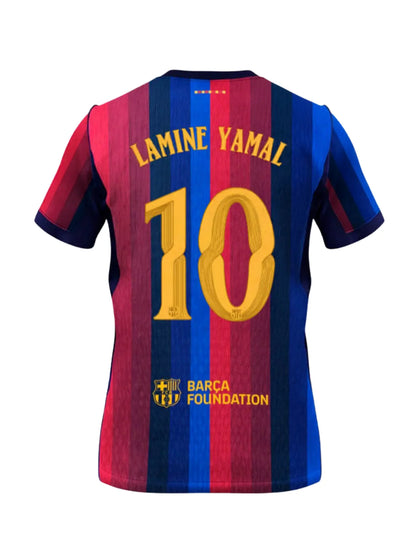 Barcelona Home Jersey 2026/27 - Lamine Yamal #10