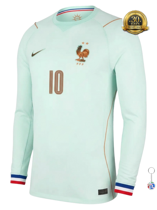 France World Cup 2026 II Away Long Sleeve - Mbappé 10