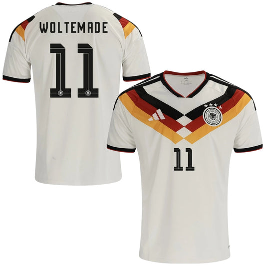 Germany Home Woltemade 11 Fan Jersey Shirt 2026 World Cup
