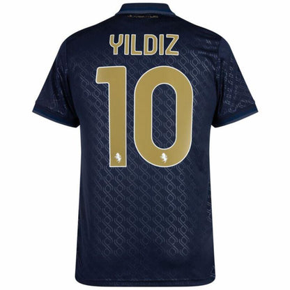Juventus Yldiz 10 Third 2024/25 Patches UCL UEFA Foundation (Official Printing)