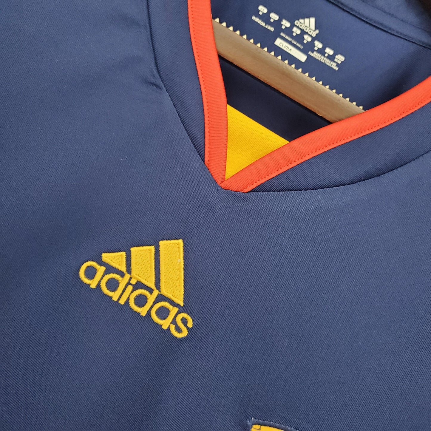 Espanha Mundial Home 2010 Retro