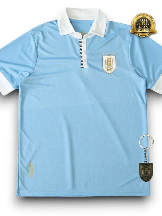 Uruguay UEFA Blue Commemorative Jersey 2024