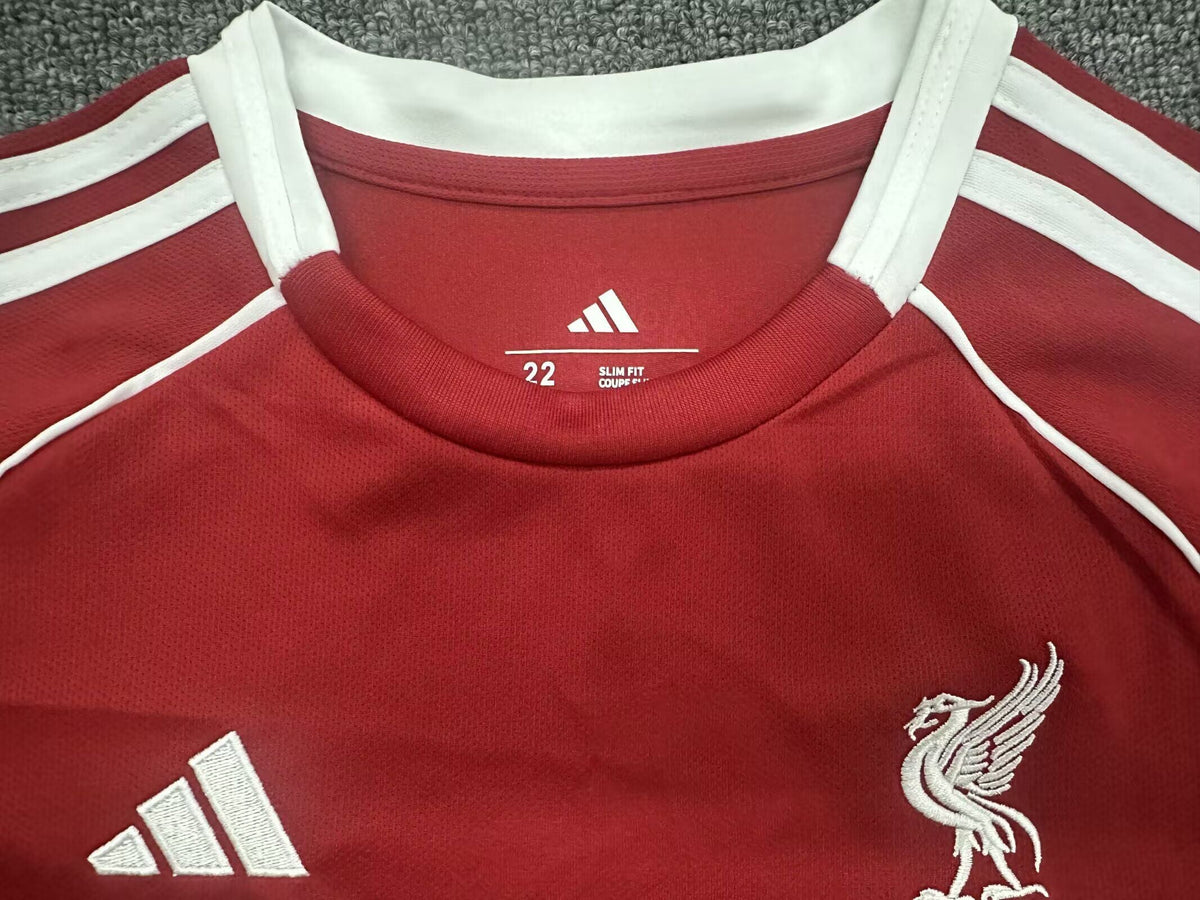 Kids Liverpool Home Kit 2025/26