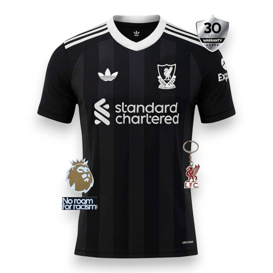 Liverpool Goalkeeper Black Jersey 2025/26