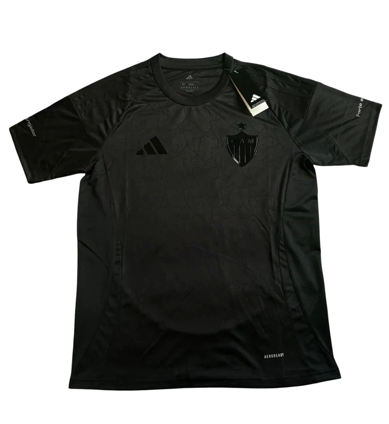 Atlético Mineiro All Black Jersey 25/26 - Fan Version
